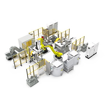 Semi auto GDC production line